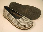 View Item New Ikon Ladies Mod Black White Check Pumps Shoes